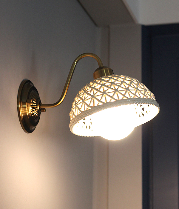 니트 도자기벽등 벽전등 벽무드등