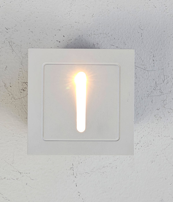 타즈 LED 발목 매입등 3W 정사각형 계단 매입등