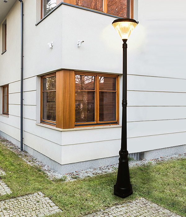 카우스(2m) 태양광 정원등 태양광 가로등 실외조명